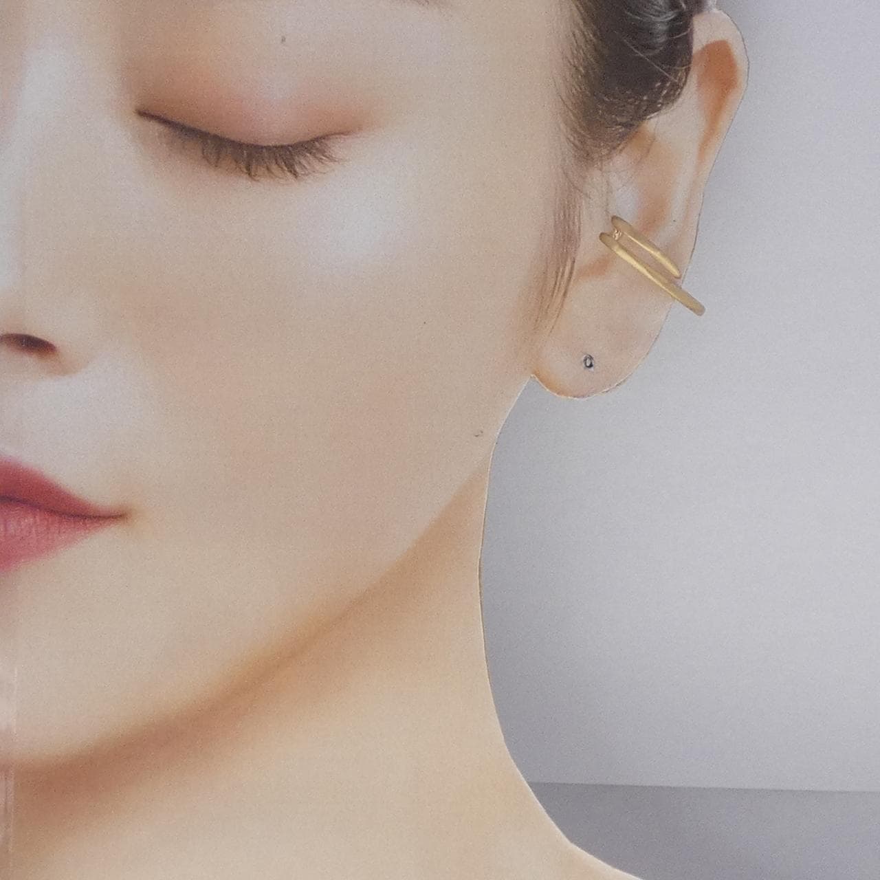 エテ K10YG イヤーカフ 片耳