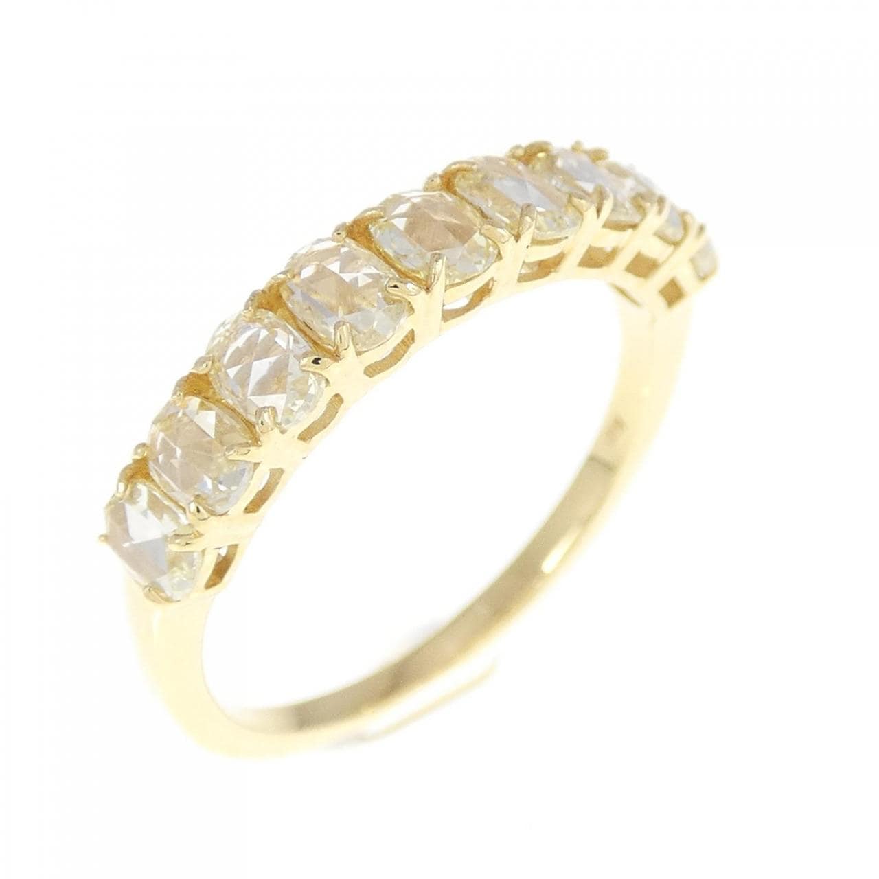 [BRAND NEW] K18YG Diamond ring 0.82CT