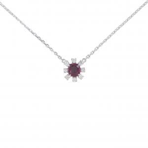 PM850 ルビー ネックレス 0.82CT