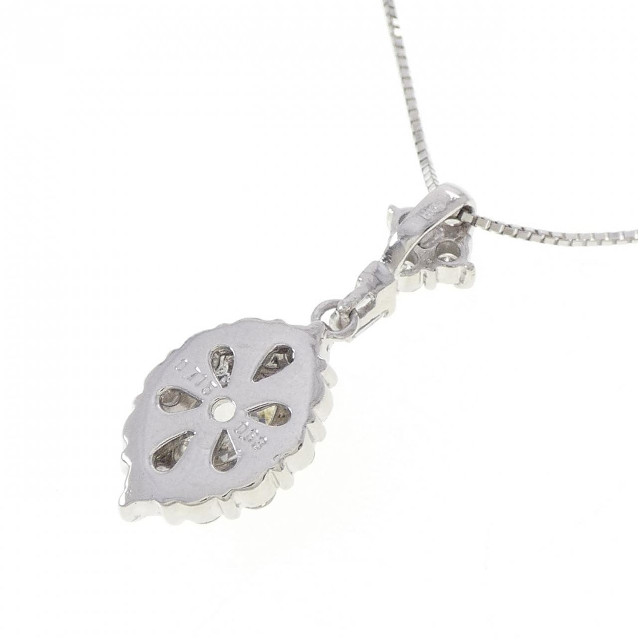 PT900/PT850 ダイヤモンド ネックレス 0.715CT