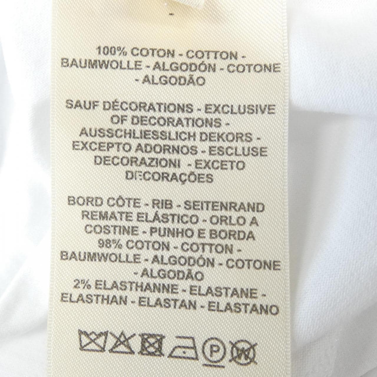 エルメス HERMES ドレス刺繍入りポケット 4E4515DA カットワンピース