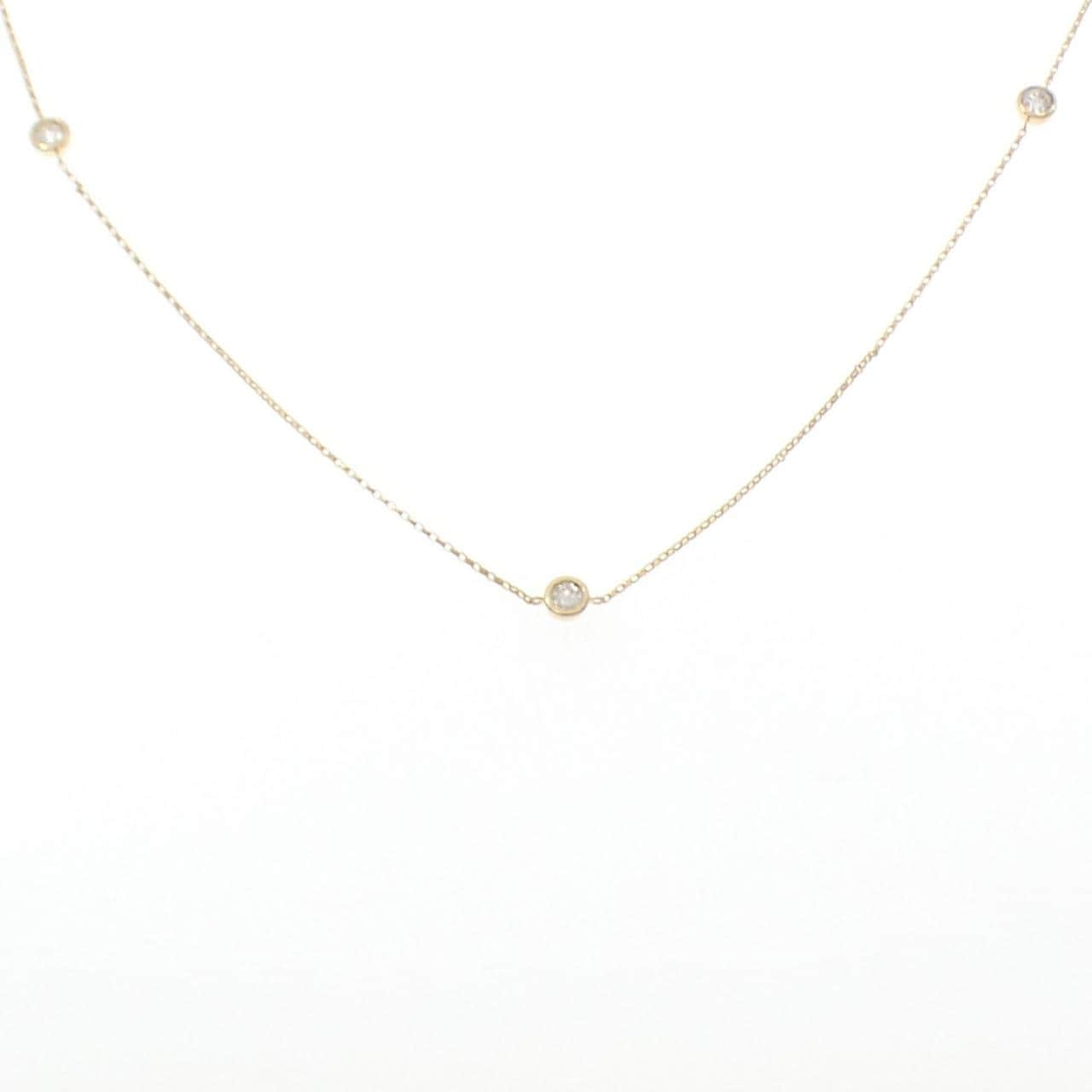 K18YG ダイヤモンド ネックレス 1.00CT