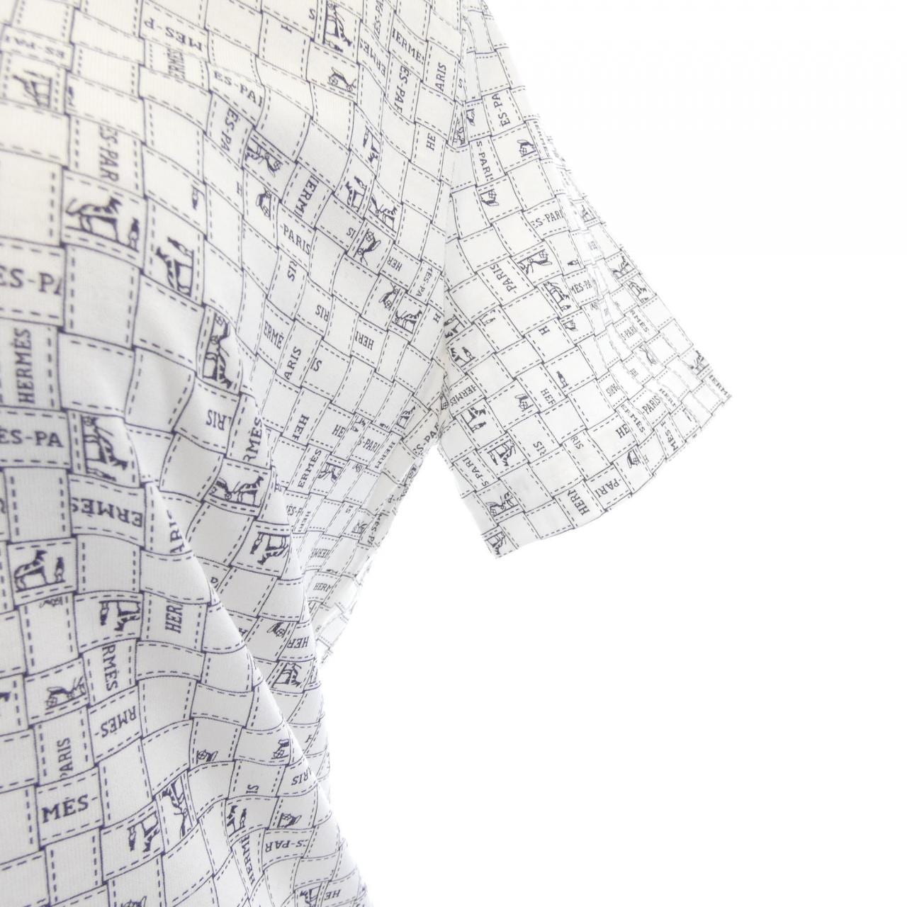 エルメス HERMES BOLDUC AU CARRE ボルデュックチェック 5E4645DK Tシャツ