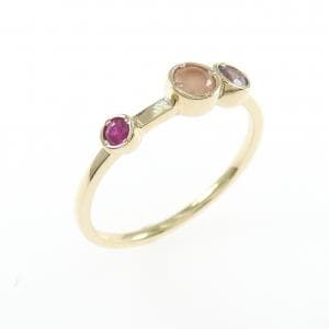 エテ カラーストーン リング