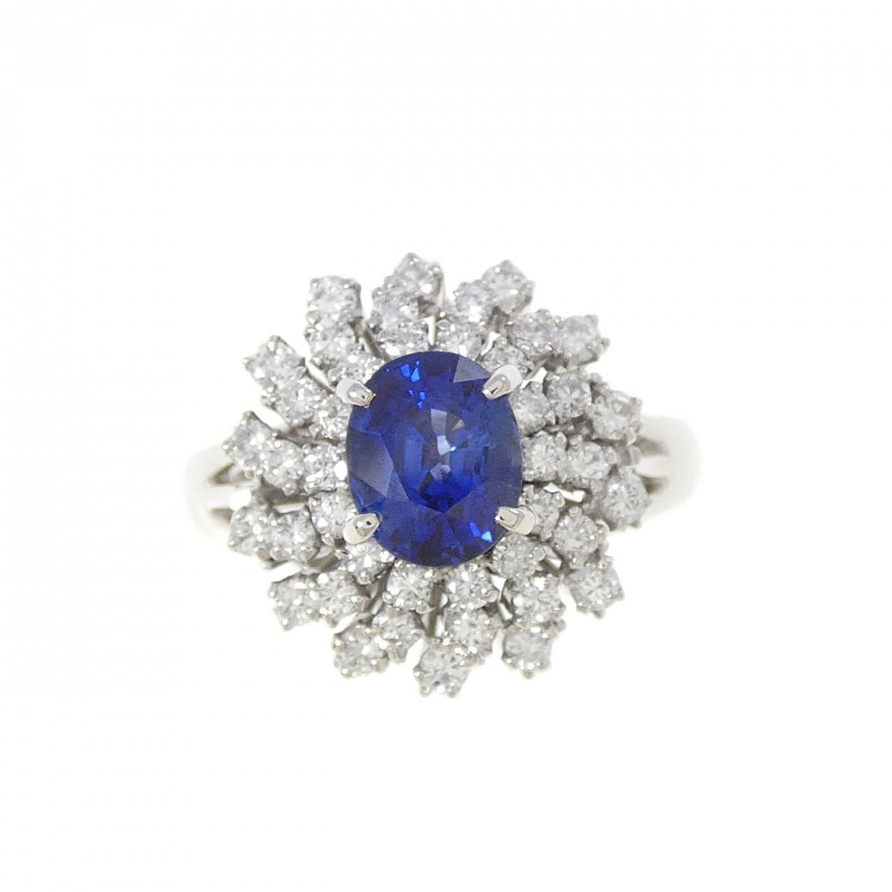 PT900 サファイヤ リング 1.31CT