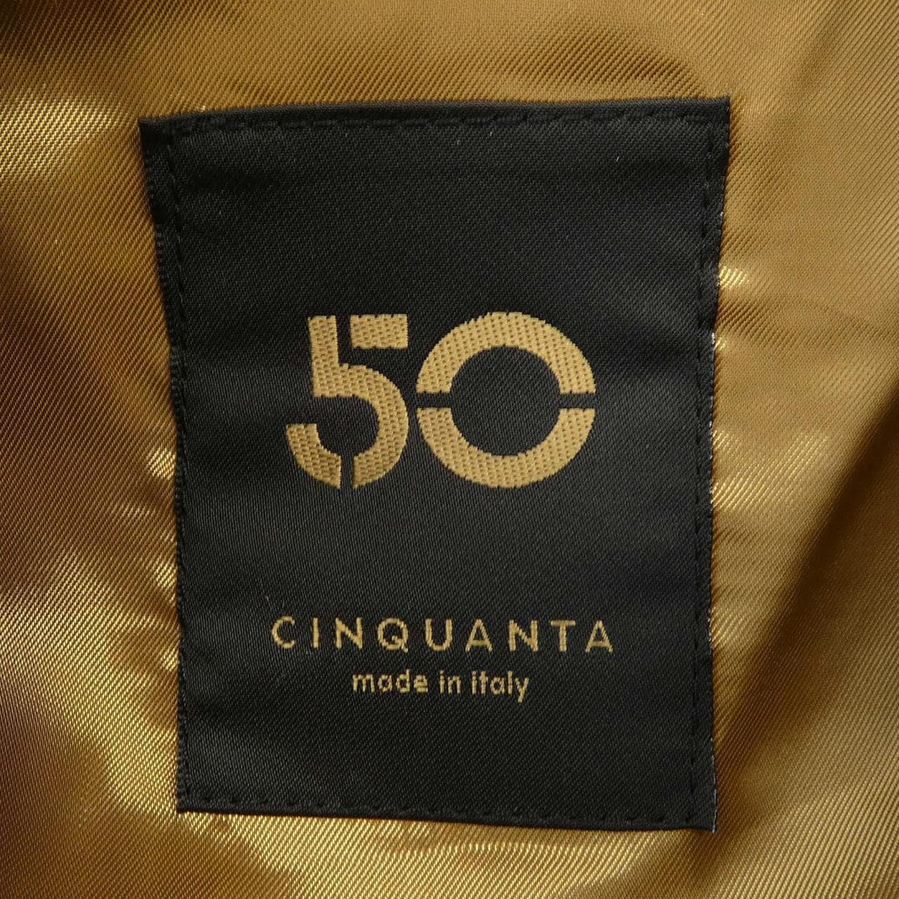 チンクアンタ Cinquanta H-517/5 レザーライダースジャケット