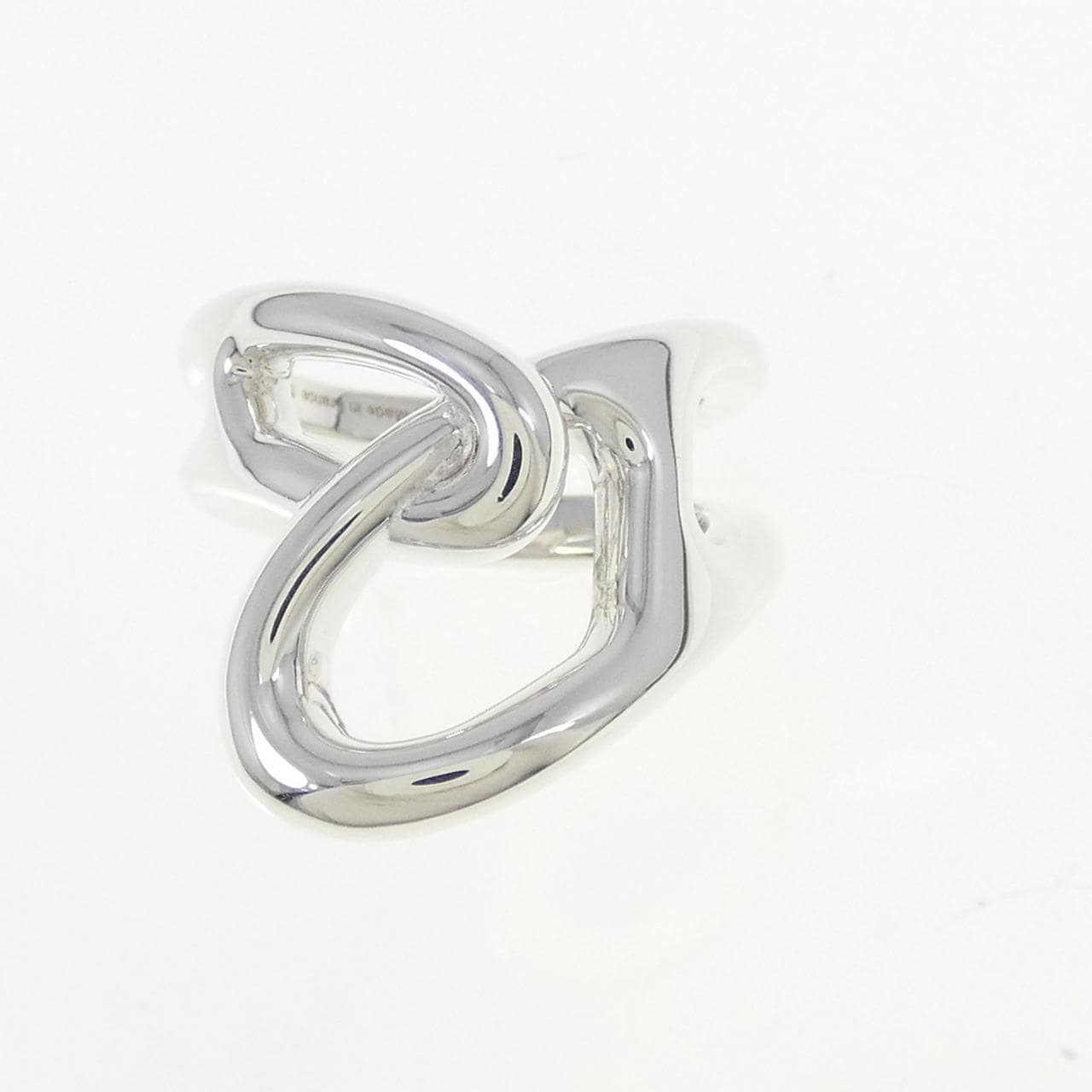 HERMES Chaine Dunkle Punk Ring