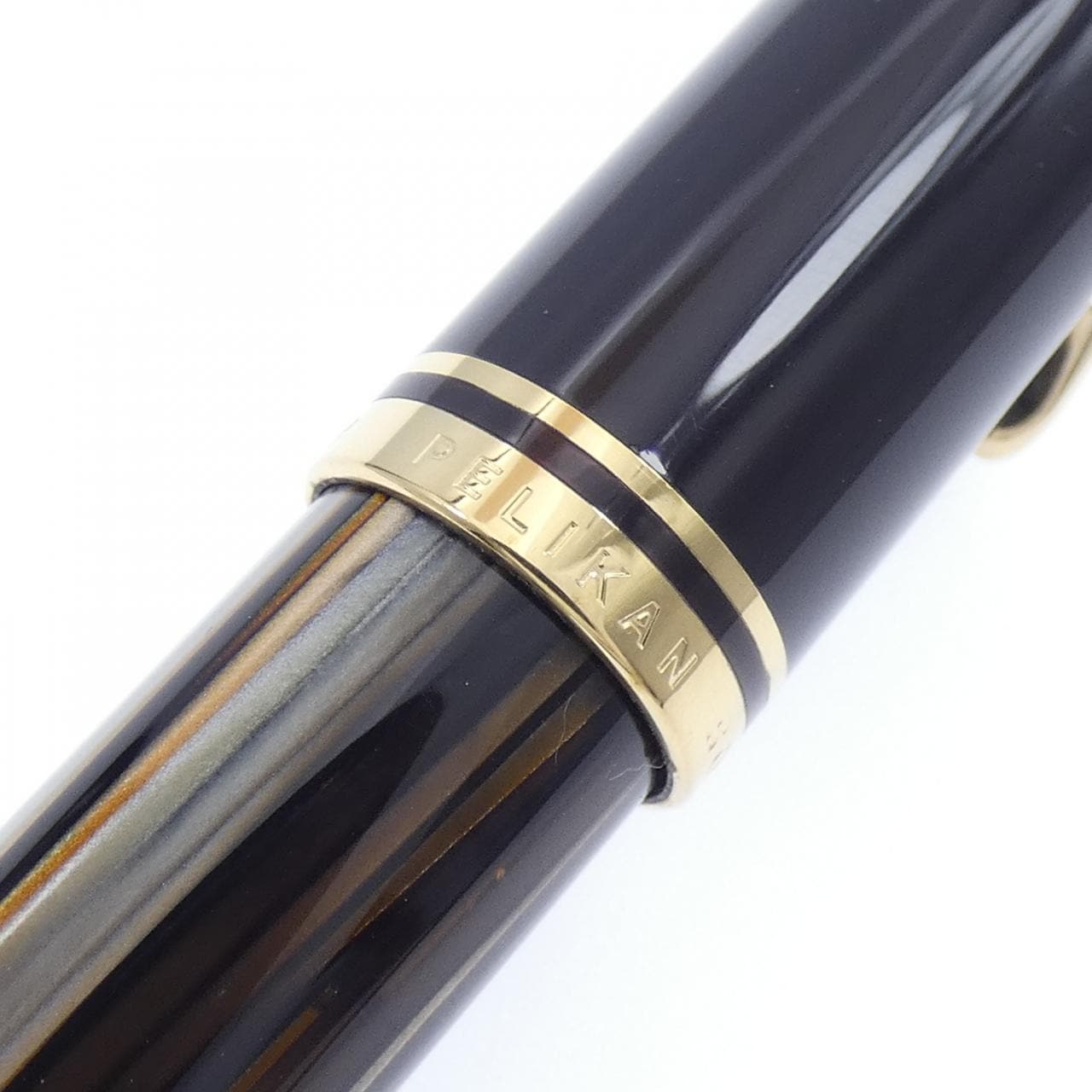 ペリカン 丸善130周年記念スーベレーンM600茶縞 万年筆