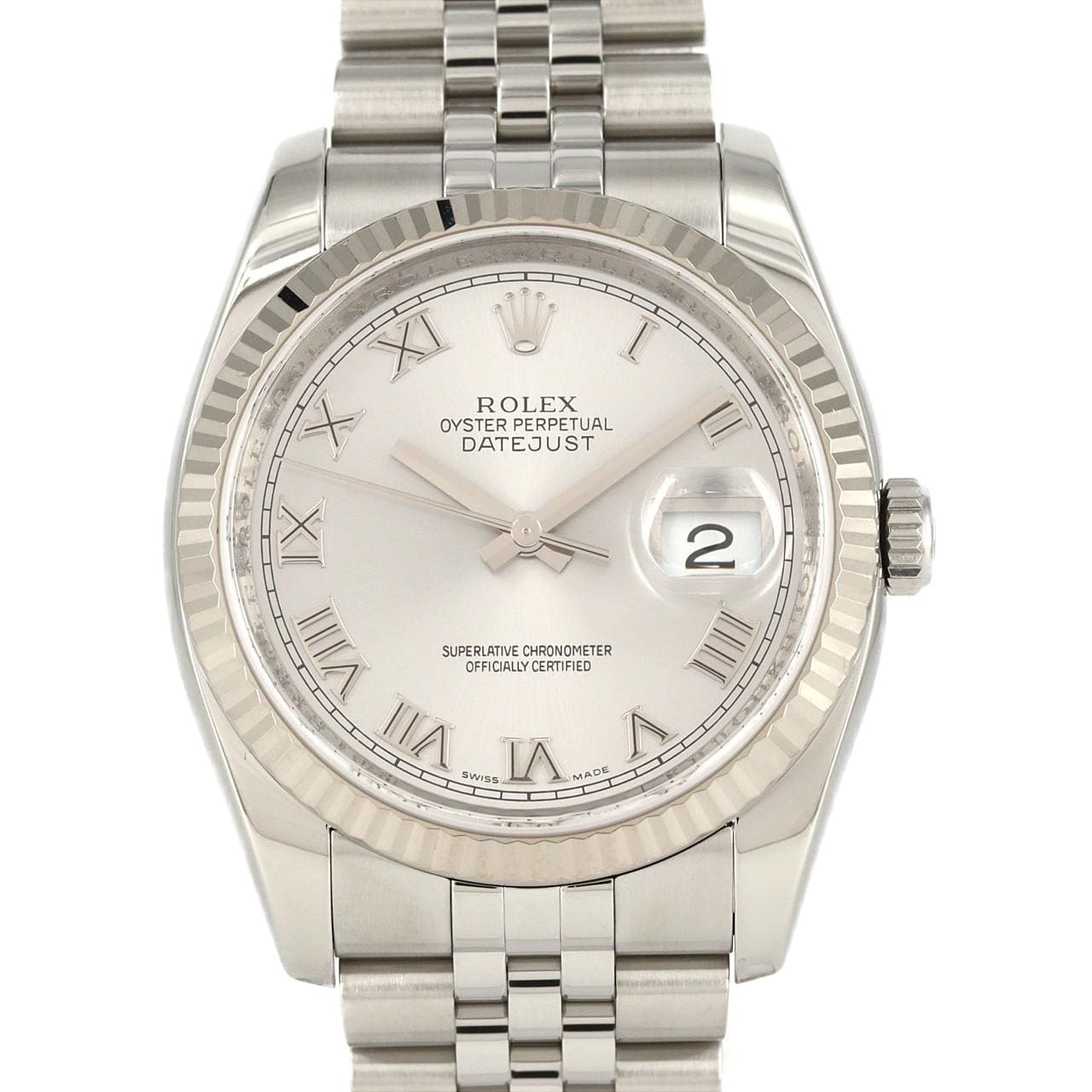 ロレックス デイトジャスト 116234 SSxWG 自動巻 M番