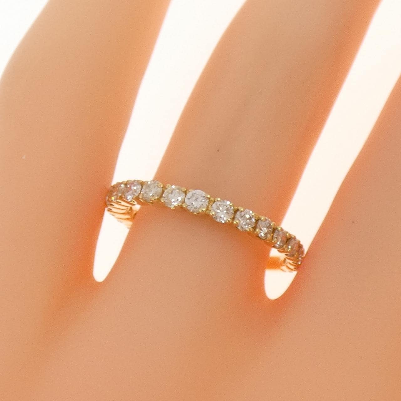 K18YG ダイヤモンド リング 1.00CT