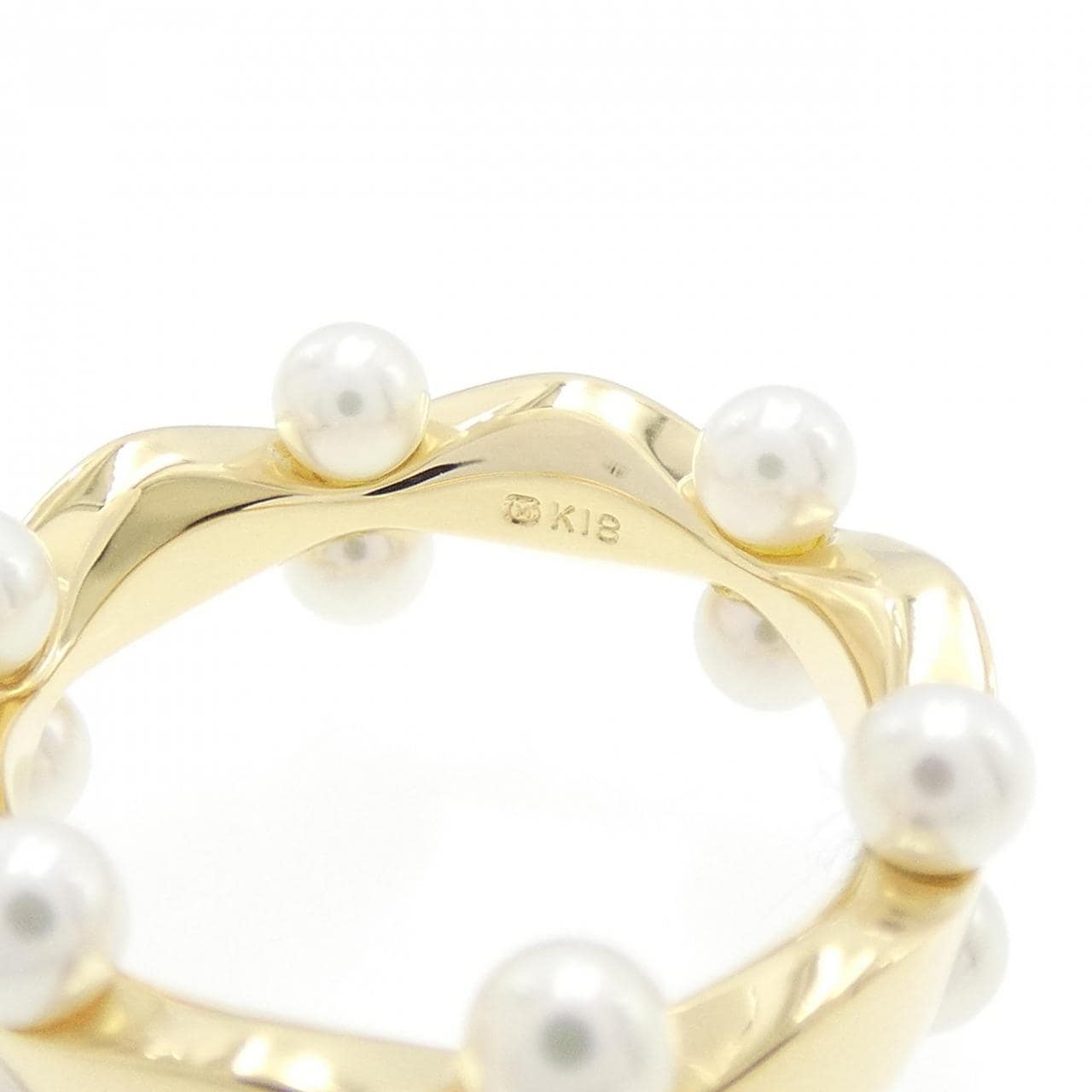 MIKIMOTO Akoya珍珠戒指