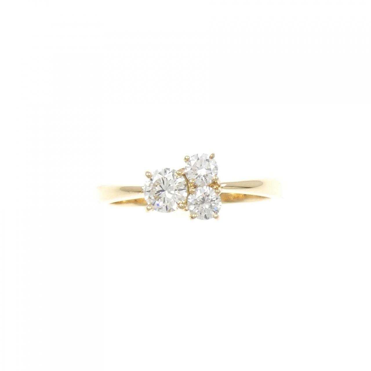 K18YG ダイヤモンド リング 0.50CT