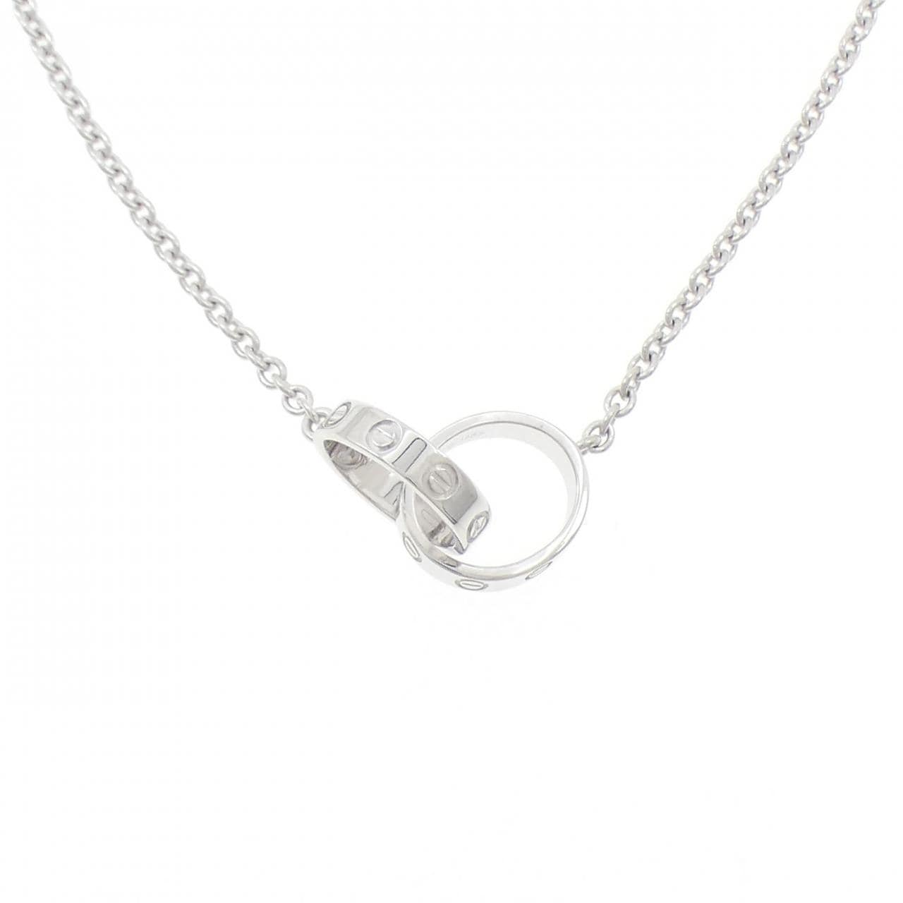 カルティエ ベビーラブ ネックレス