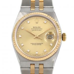 ロレックス オイスタークォーツ 17013G SSxYG クォーツ E番