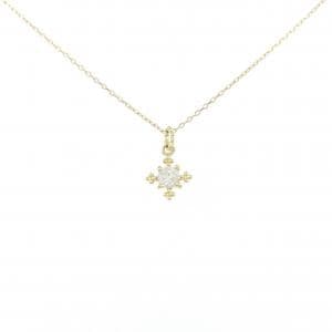 K18YG ダイヤモンド ネックレス 0.12CT