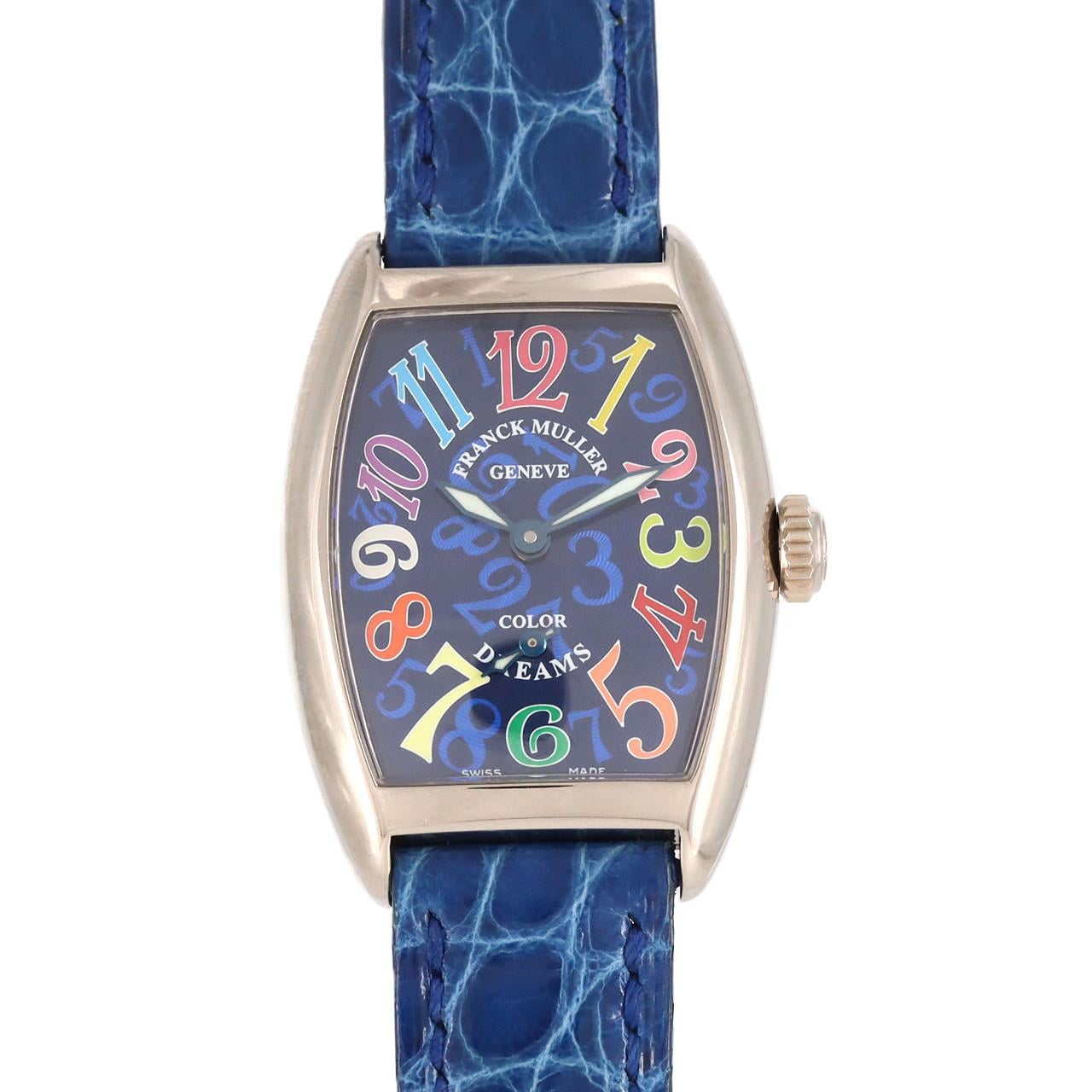 [新品] FRANCK MULLER Noucurvex Scala Dream 白金 1750S6 白金手動上弦