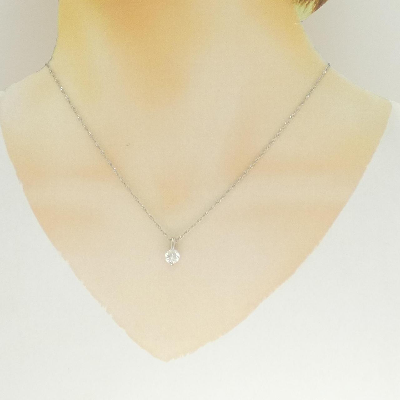 PT900/PT850 ソリティア ダイヤモンド ネックレス 1.007CT