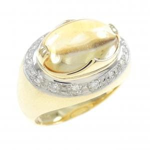 コメ兵｜K18YG/PT850 クオーツ リング 3.00CT｜ジュエリー｜リング  