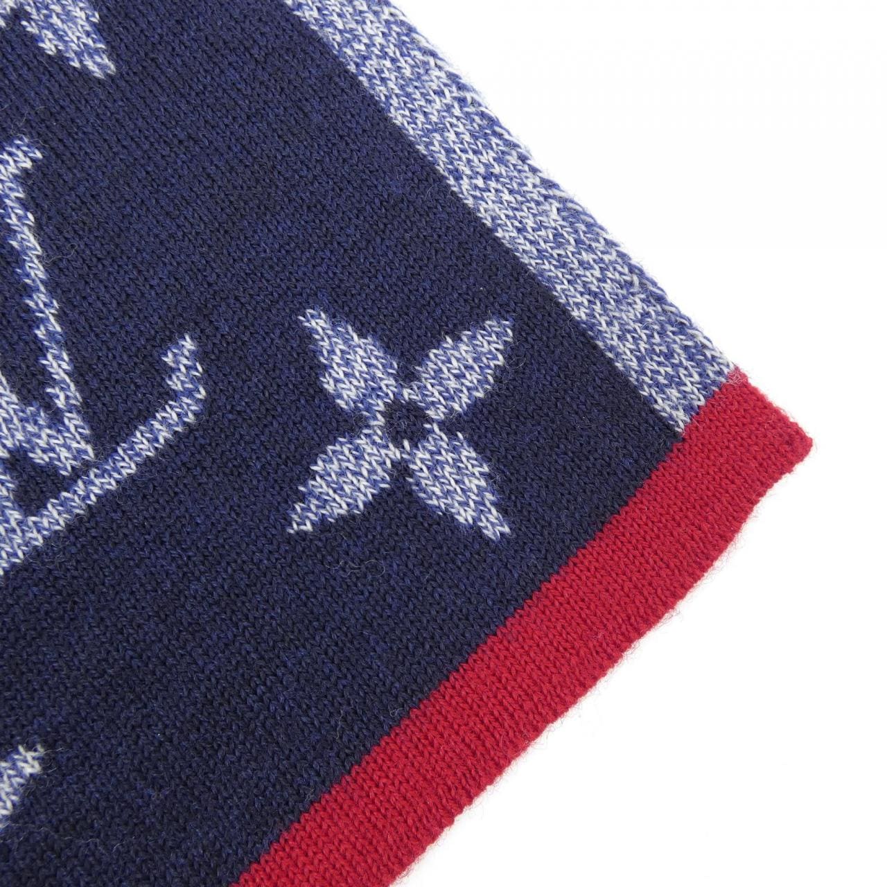 ルイヴィトン LOUIS VUITTON エシャルプ モノグラム ストライプス M76025 MUFFLER