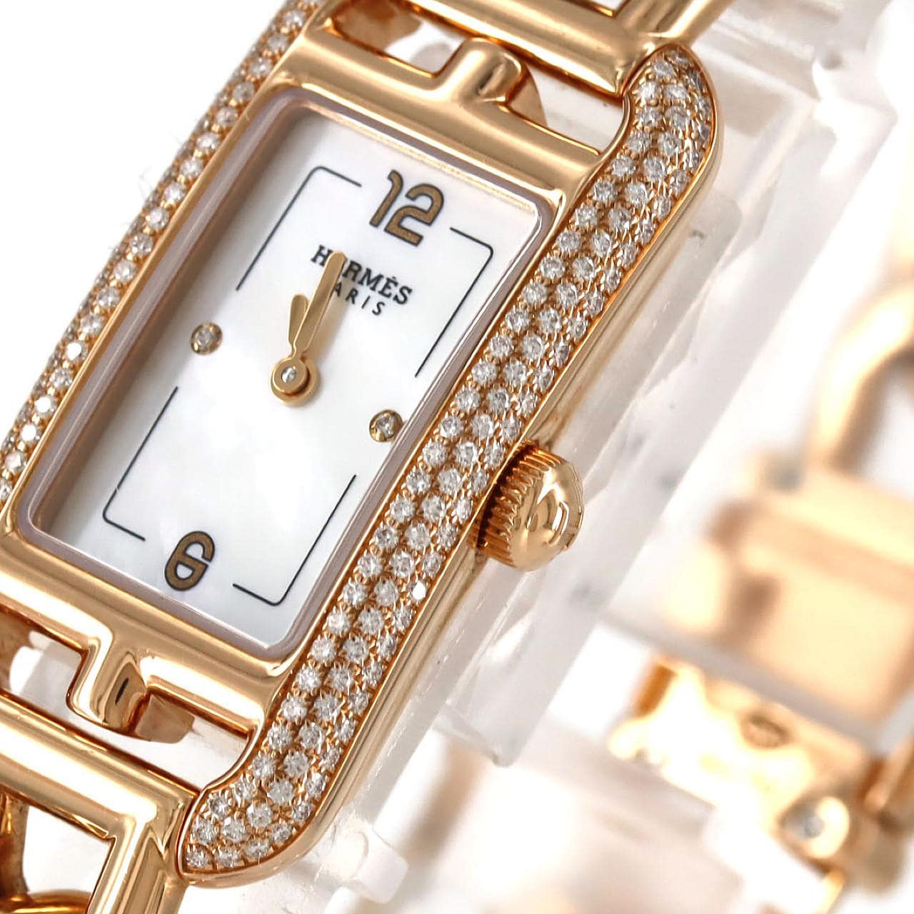 エルメス ナンタケット PG/3D･2P NA2.171 PG･RG クォーツ