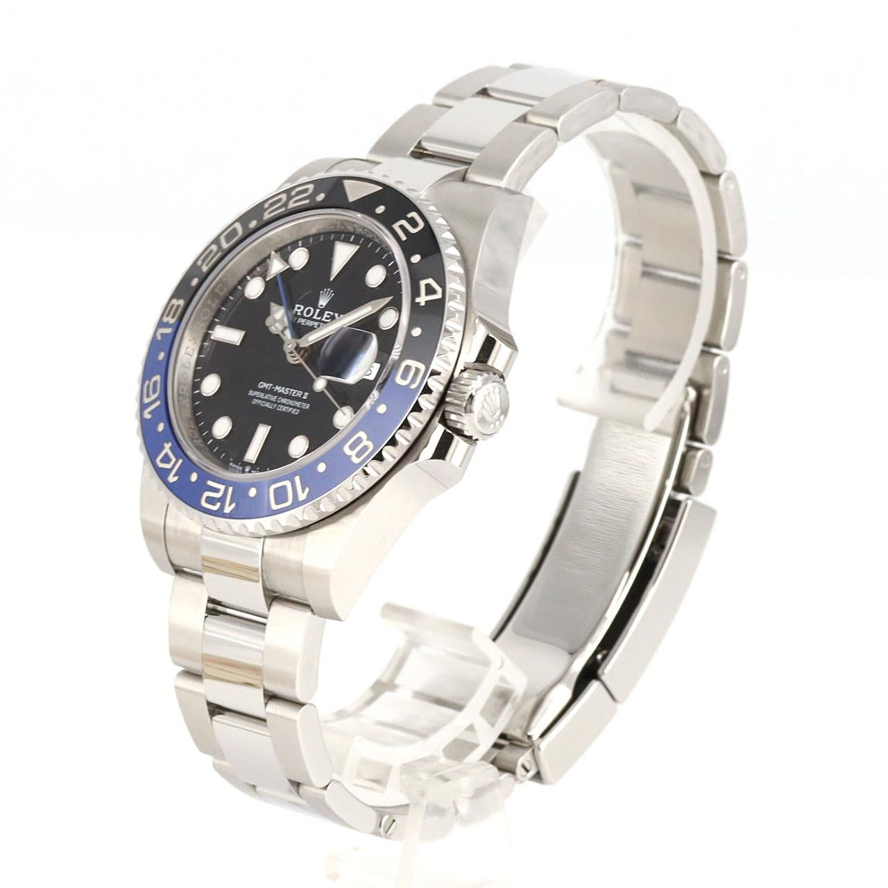 ロレックス GMTマスターⅡ 126710BLNR･3 SS 自動巻 ランダム番