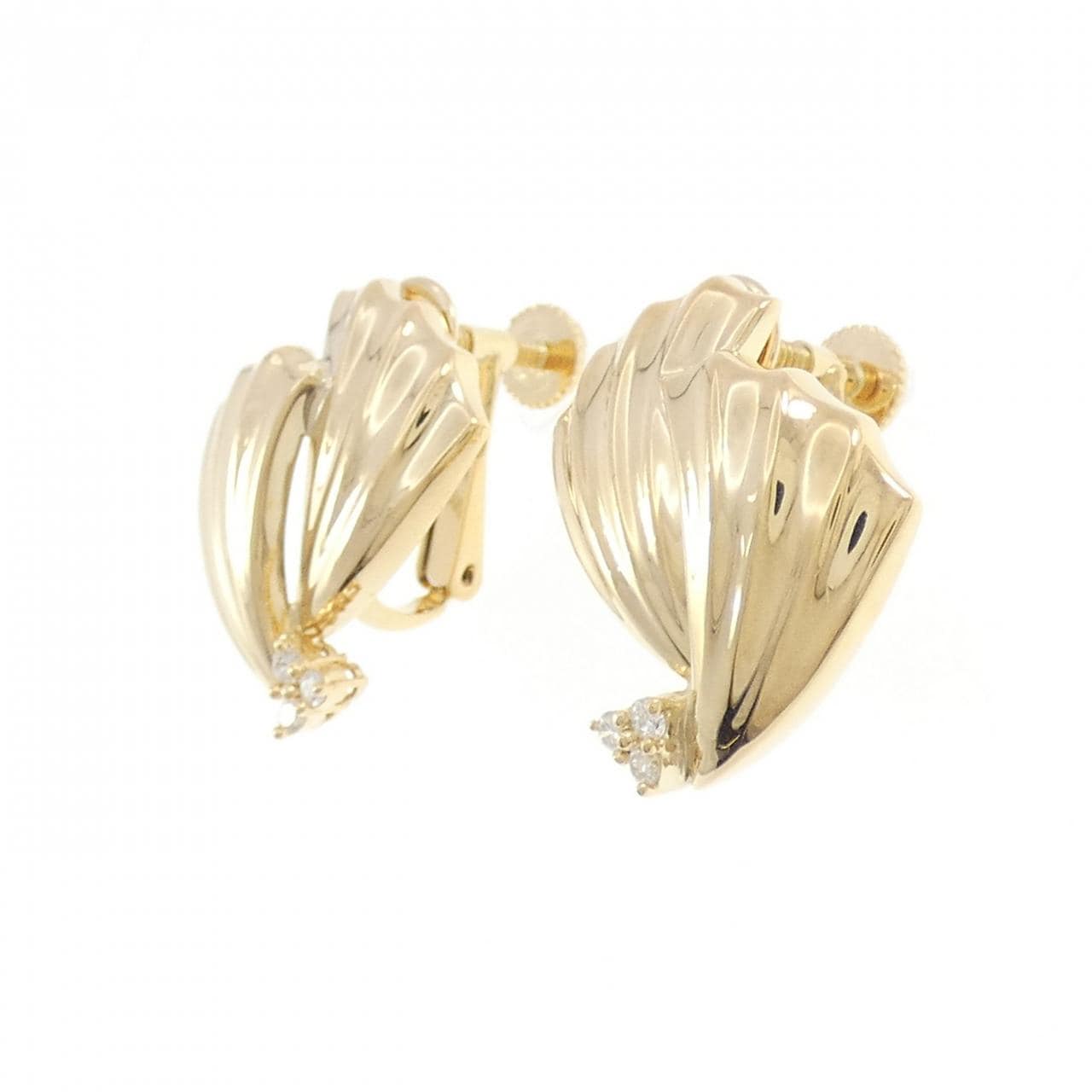 ジュネ ダイヤモンド イヤリング 0.10CT