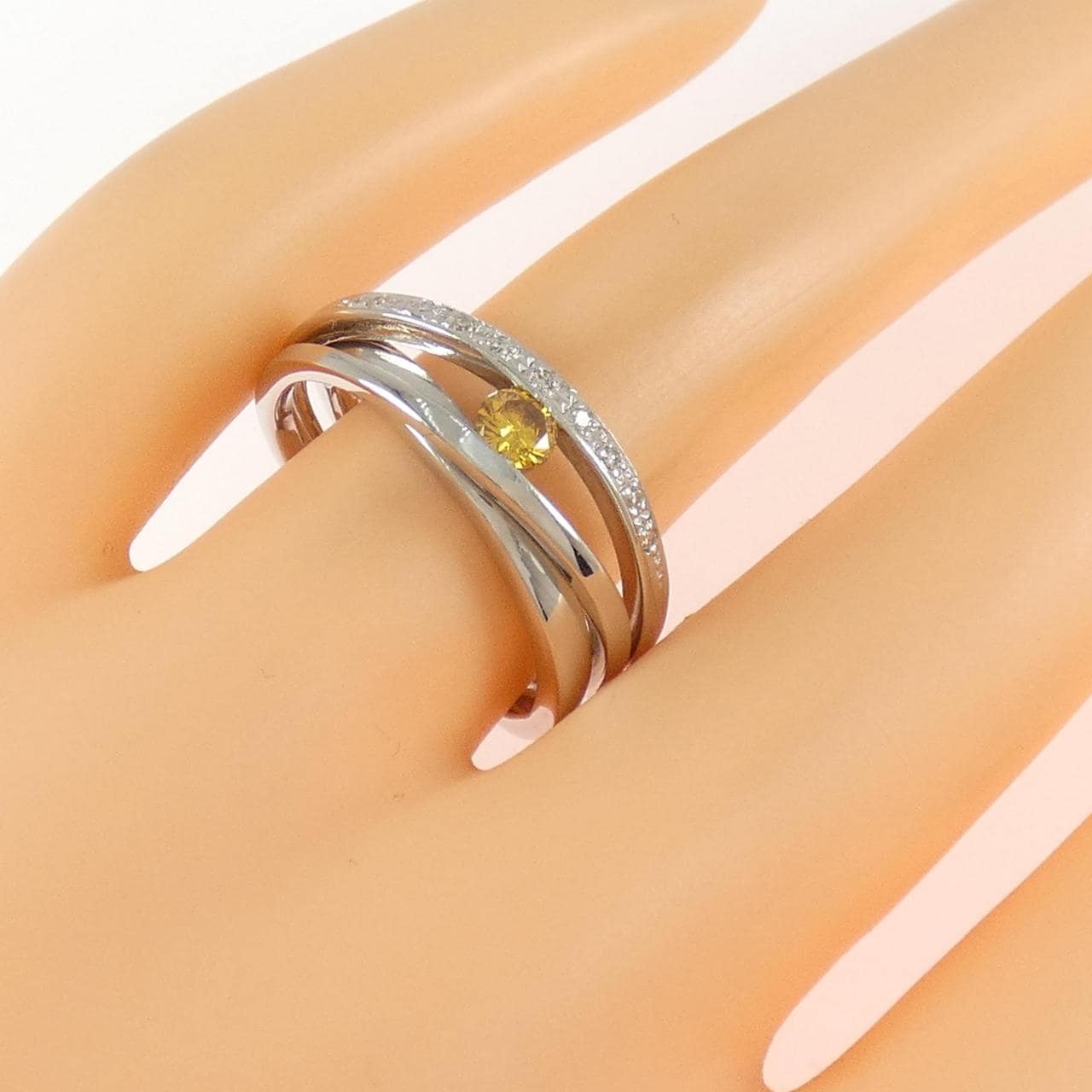 PT900 ダイヤモンド リング 0.180CT