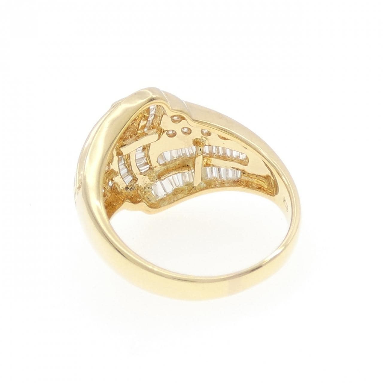 K18YG ダイヤモンド リング 1.14CT