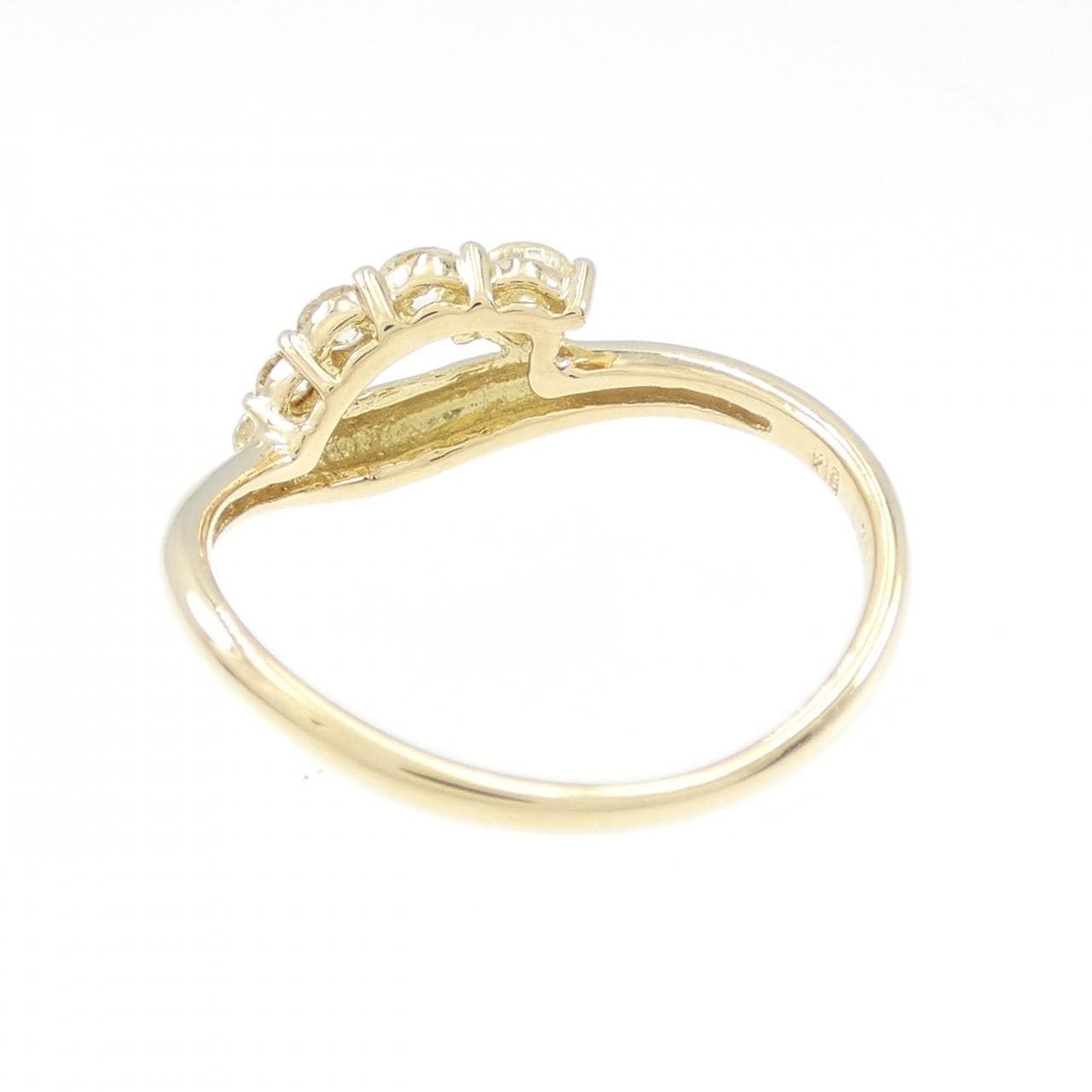 K18YG ダイヤモンド リング 0.30CT