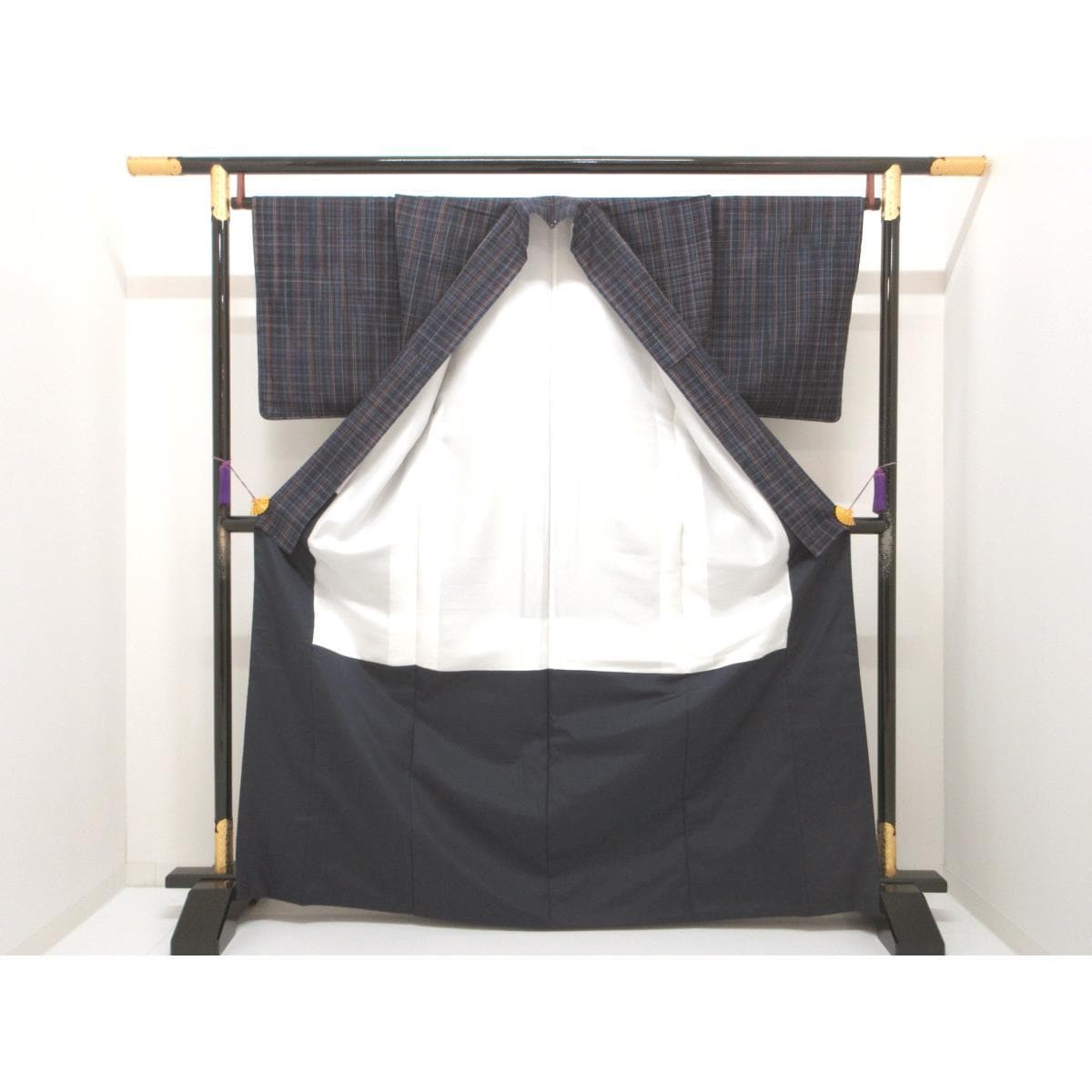 【未使用品】紬　端布付【郡上紬】