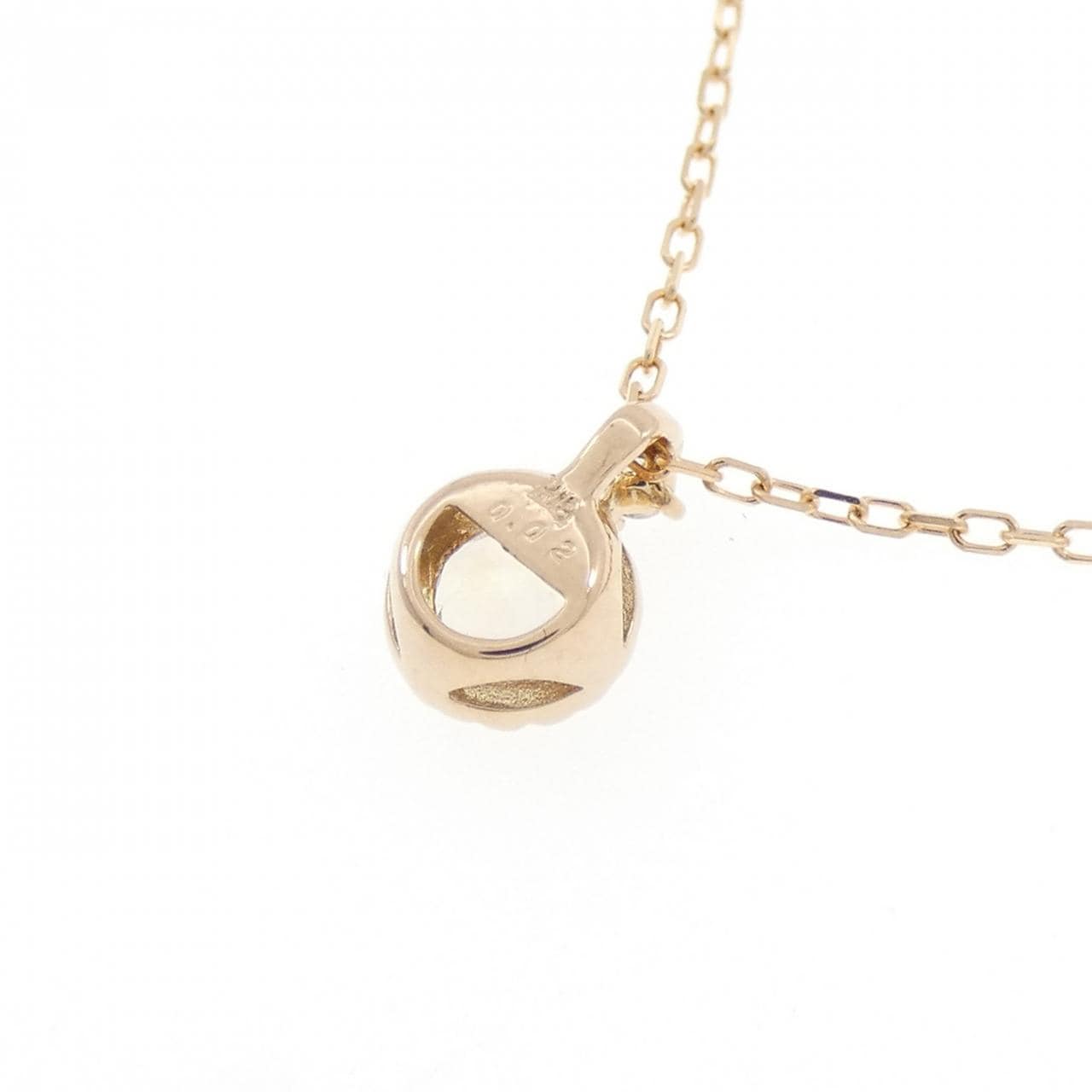 K18PG ムーンストーン ネックレス