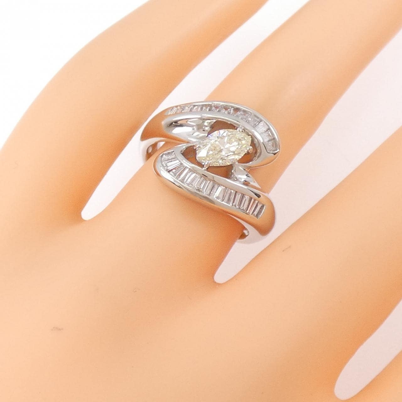 PT ダイヤモンド リング 0.547CT