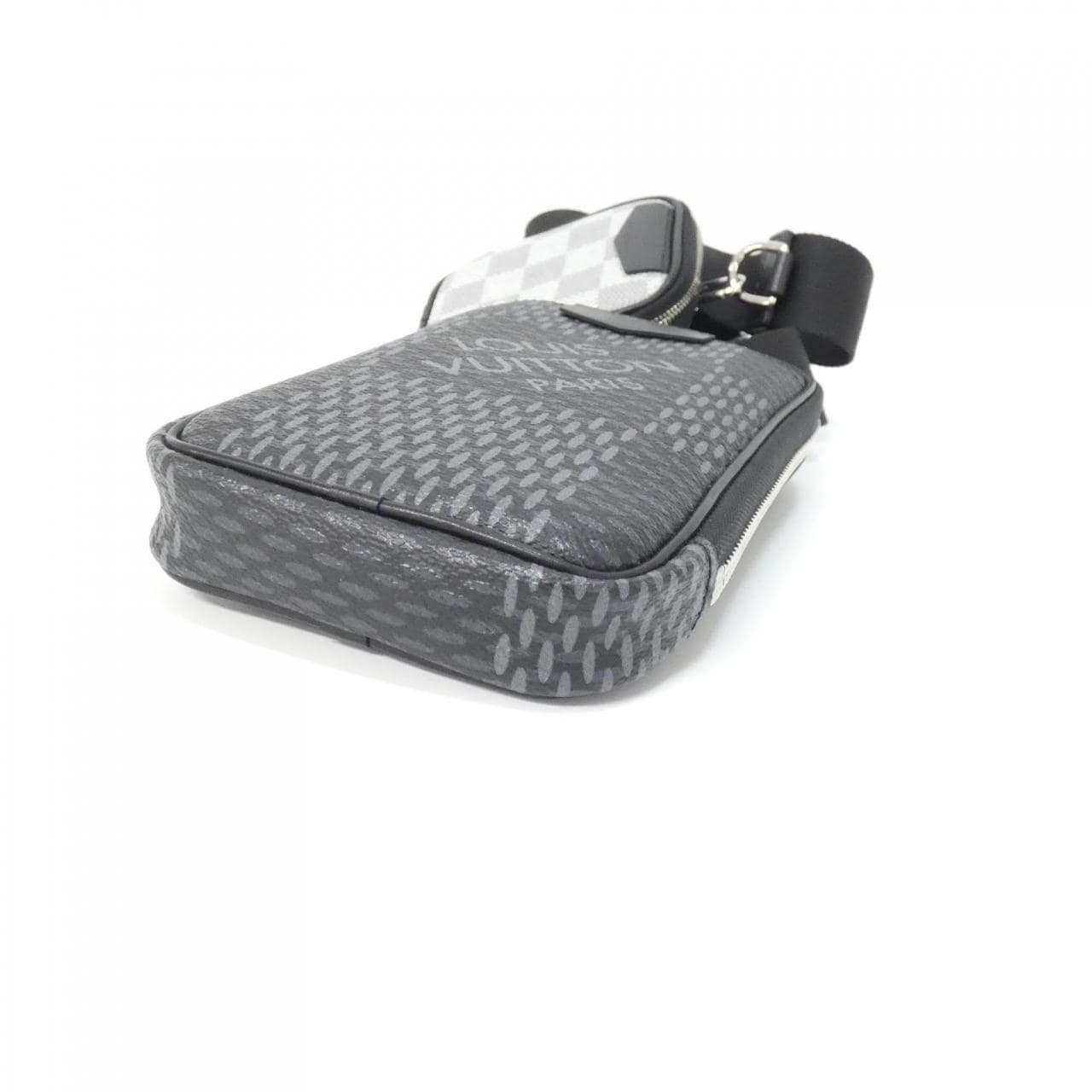 ルイヴィトン ダミエ グラフィット 3D モジュラブル ポーチ N60447 ショルダーバッグ