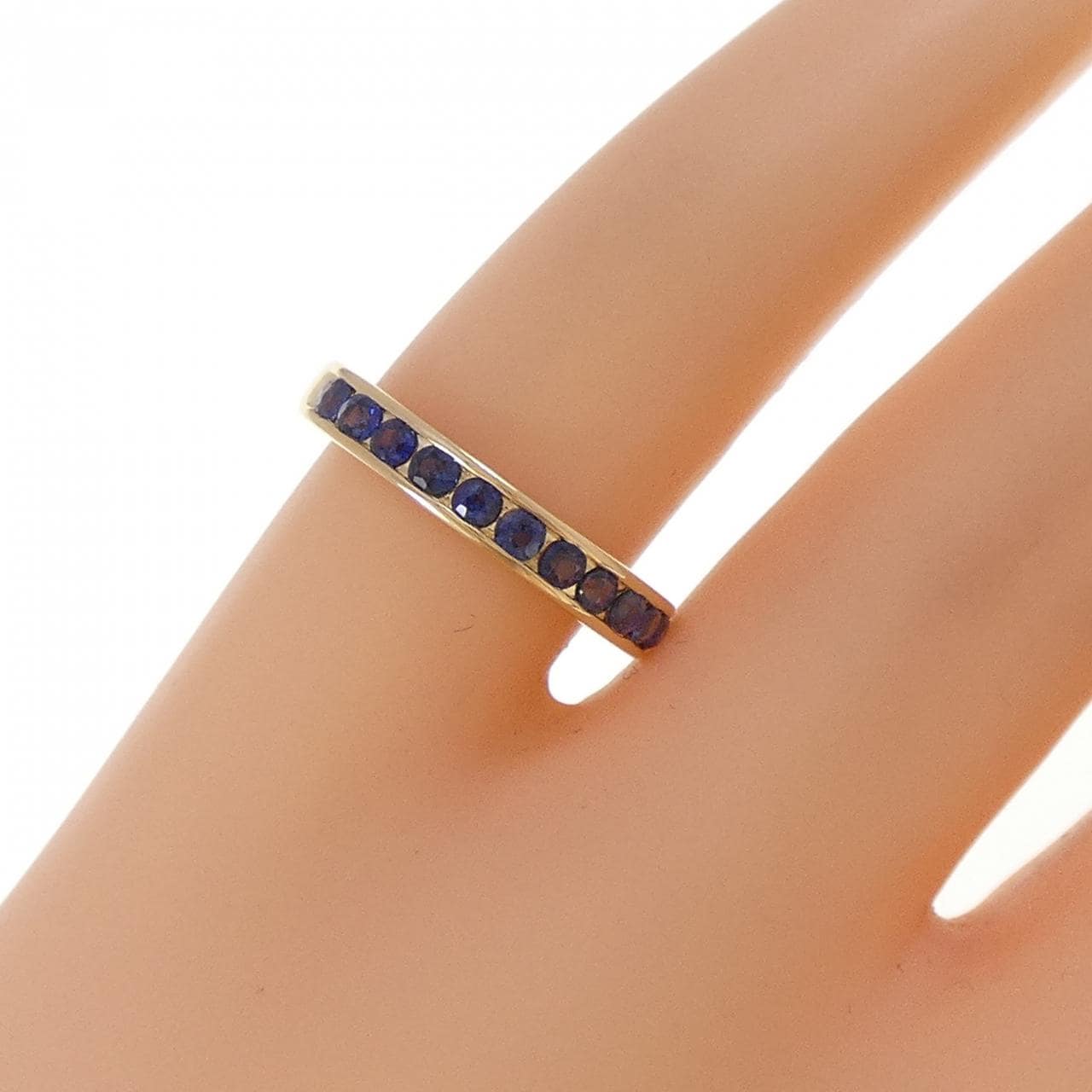 ミキモト サファイヤ リング 0.61CT