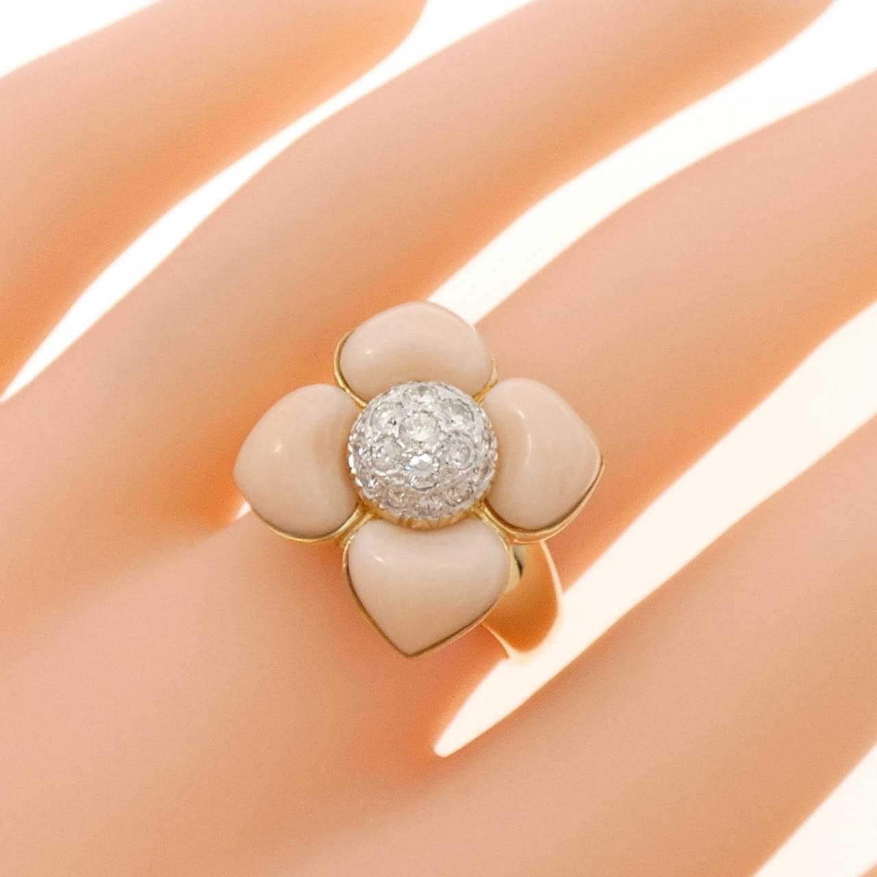 ポンテヴェキオ サンゴ リング