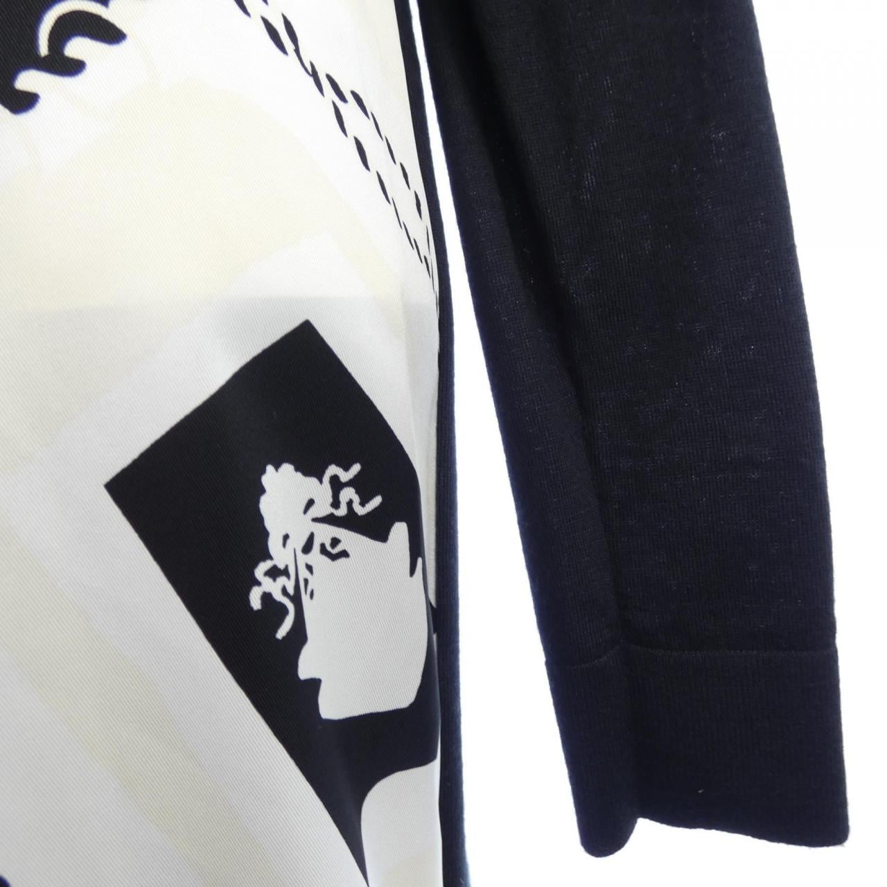 エルメス HERMES POSTE ET CAVALEIE *16-7760 ツイルレーヌ ワンピース