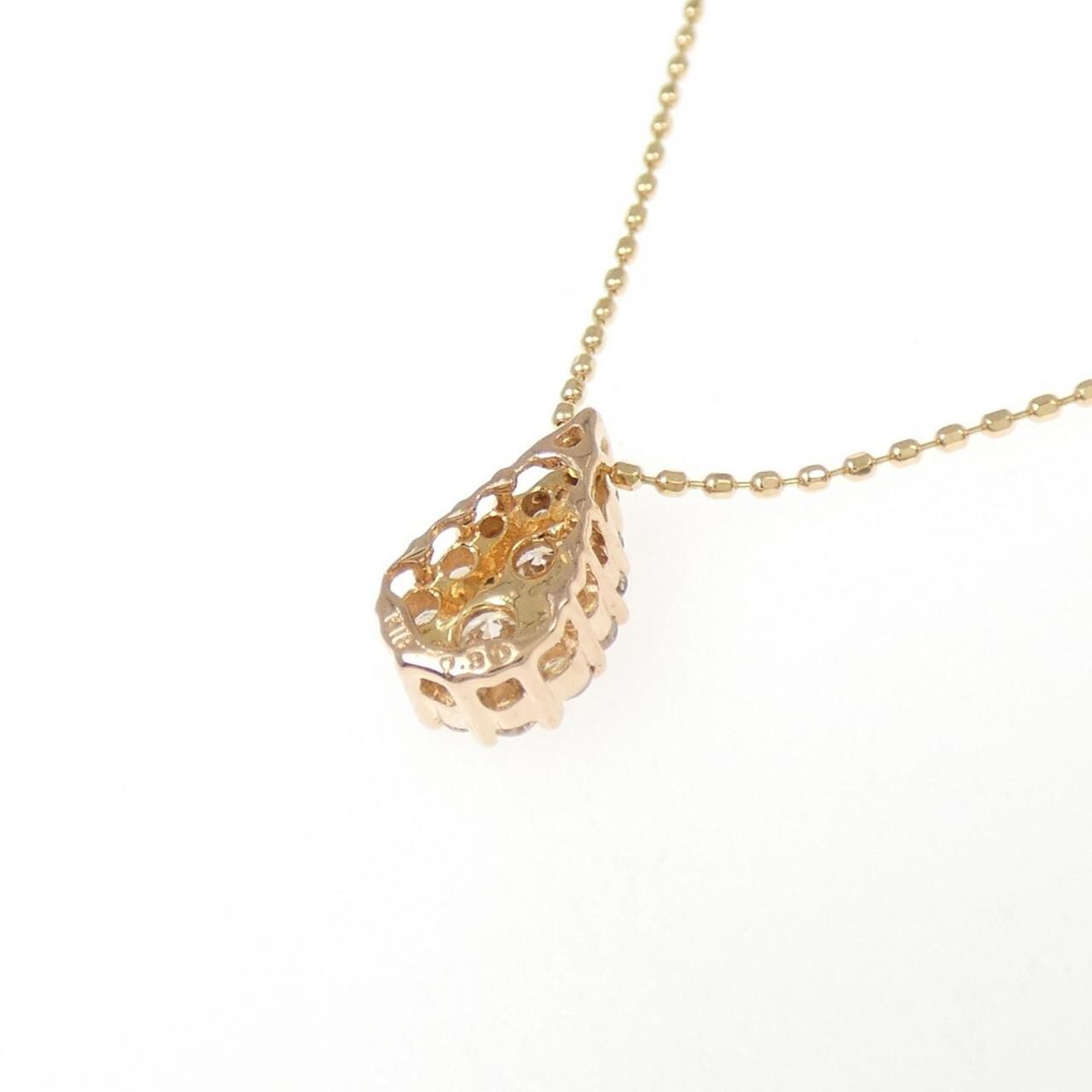 K18PG/K18YG ダイヤモンド ネックレス 0.30CT