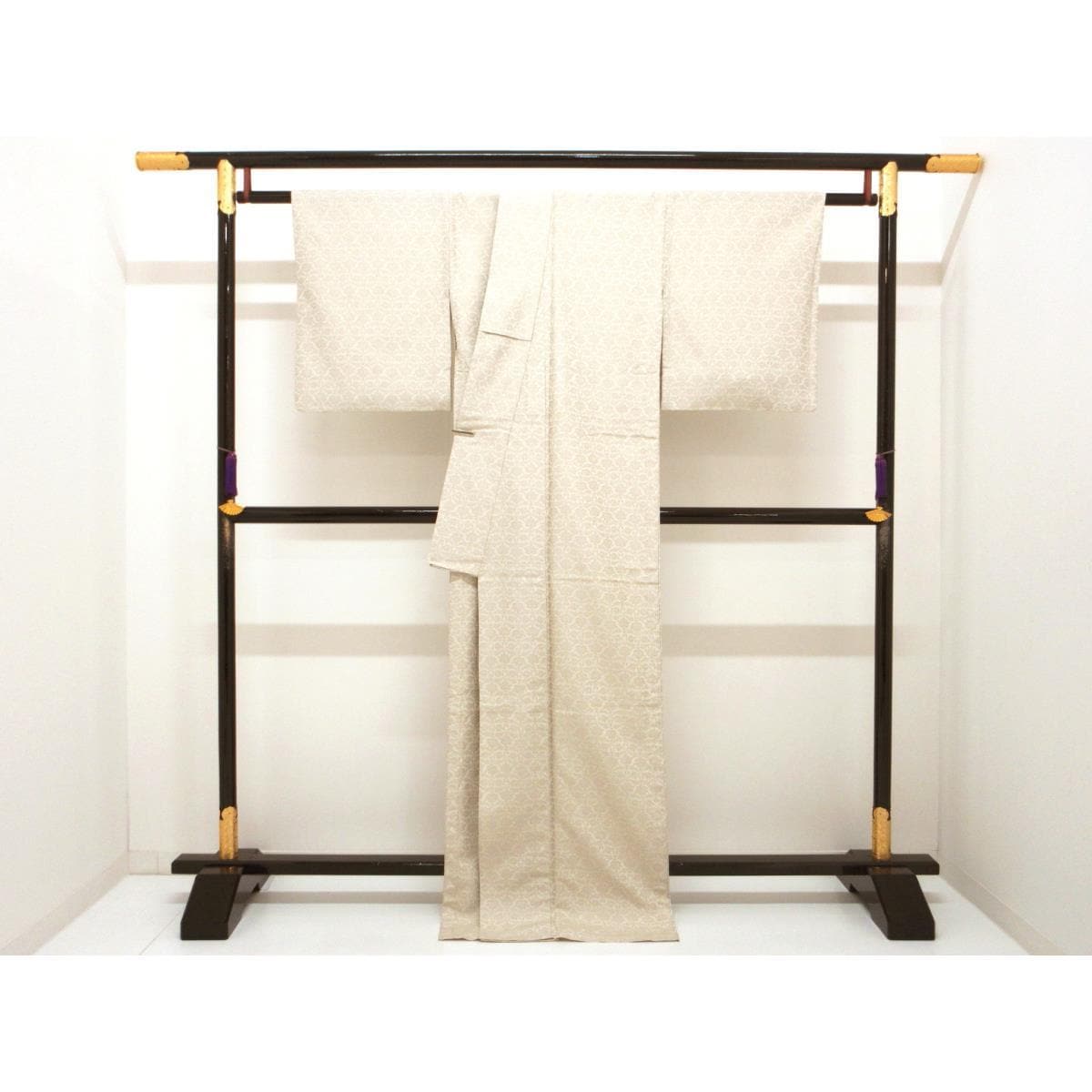 単衣　お召織　身幅Ｌ寸