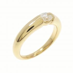 K18YG ダイヤモンド リング 0.41CT