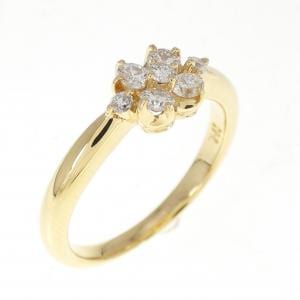 K18YG ダイヤモンド リング 0.30CT
