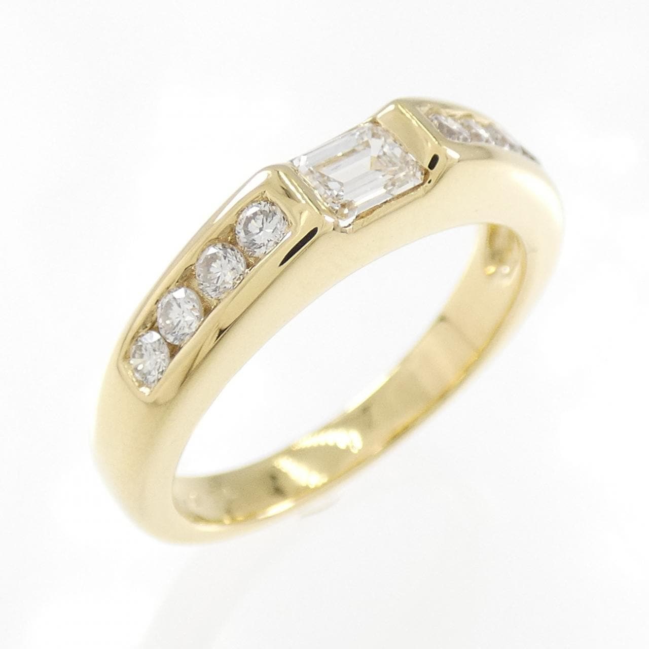 750YG ダイヤモンド リング 0.49CT