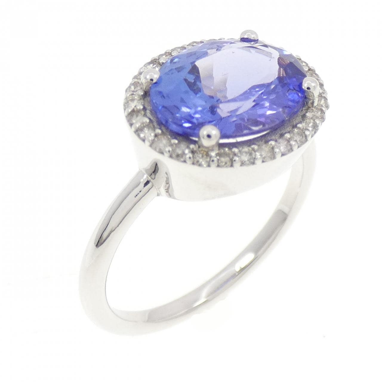 【新品】K18WG タンザナイト リング