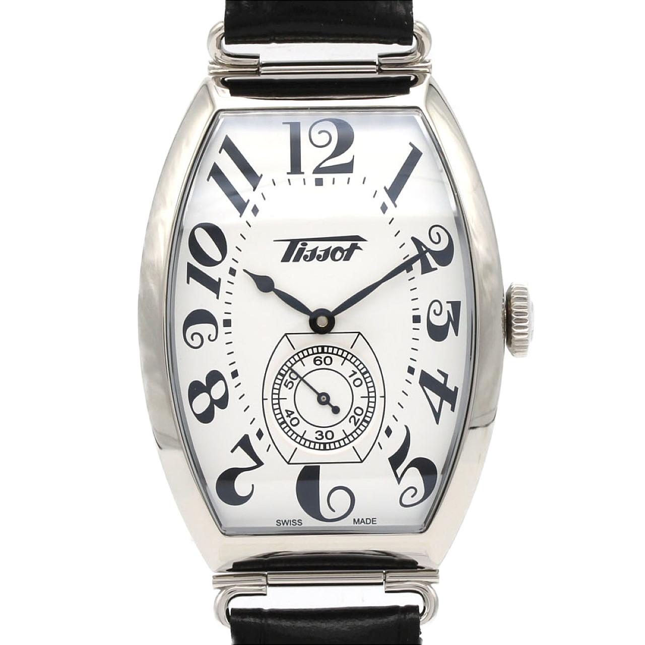 【新品】ティソ ヘリテージポルト T128.505.16.012.00 SS 手巻