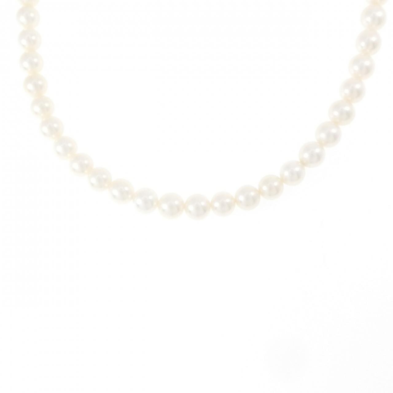 シルバークラスプ アコヤパール ネックレス 6-6.5mm