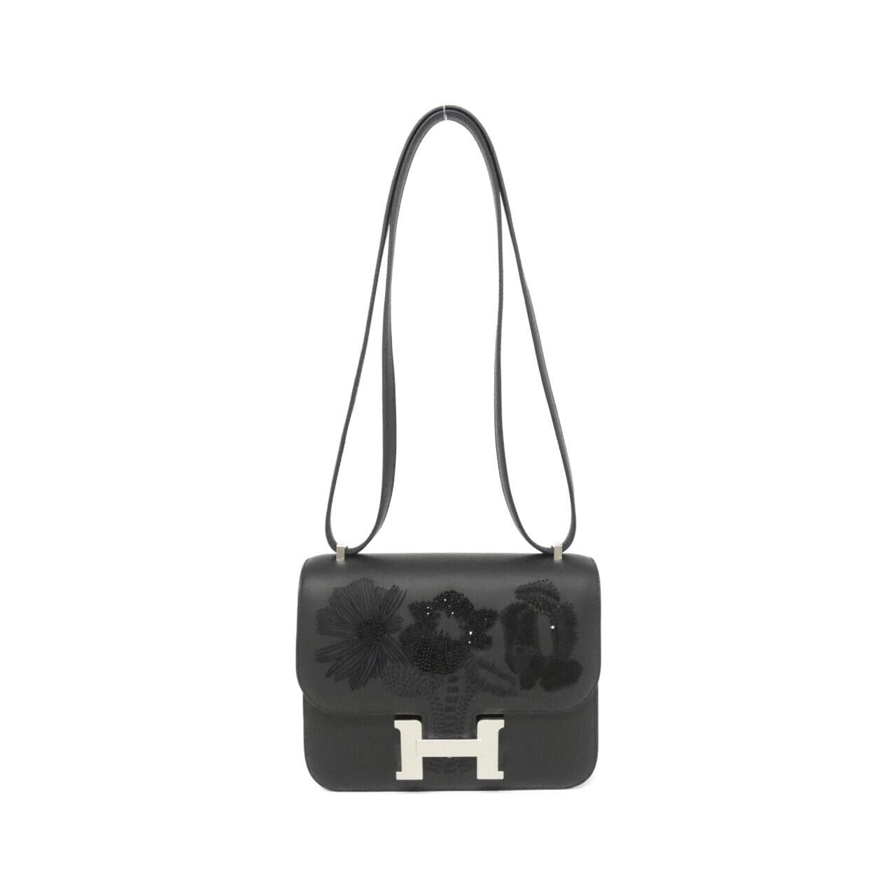 エルメス DANCING FLOWERS コンスタンス3 MINI 084108CK ショルダーバッグ