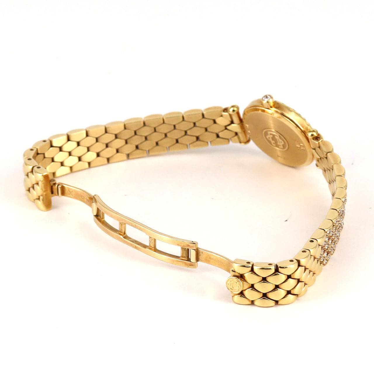 [No Maintenance Rebate Price] Van Cleef & Arpels Sport II YG/2D 12P Bracelet D 122907 YG Quartz