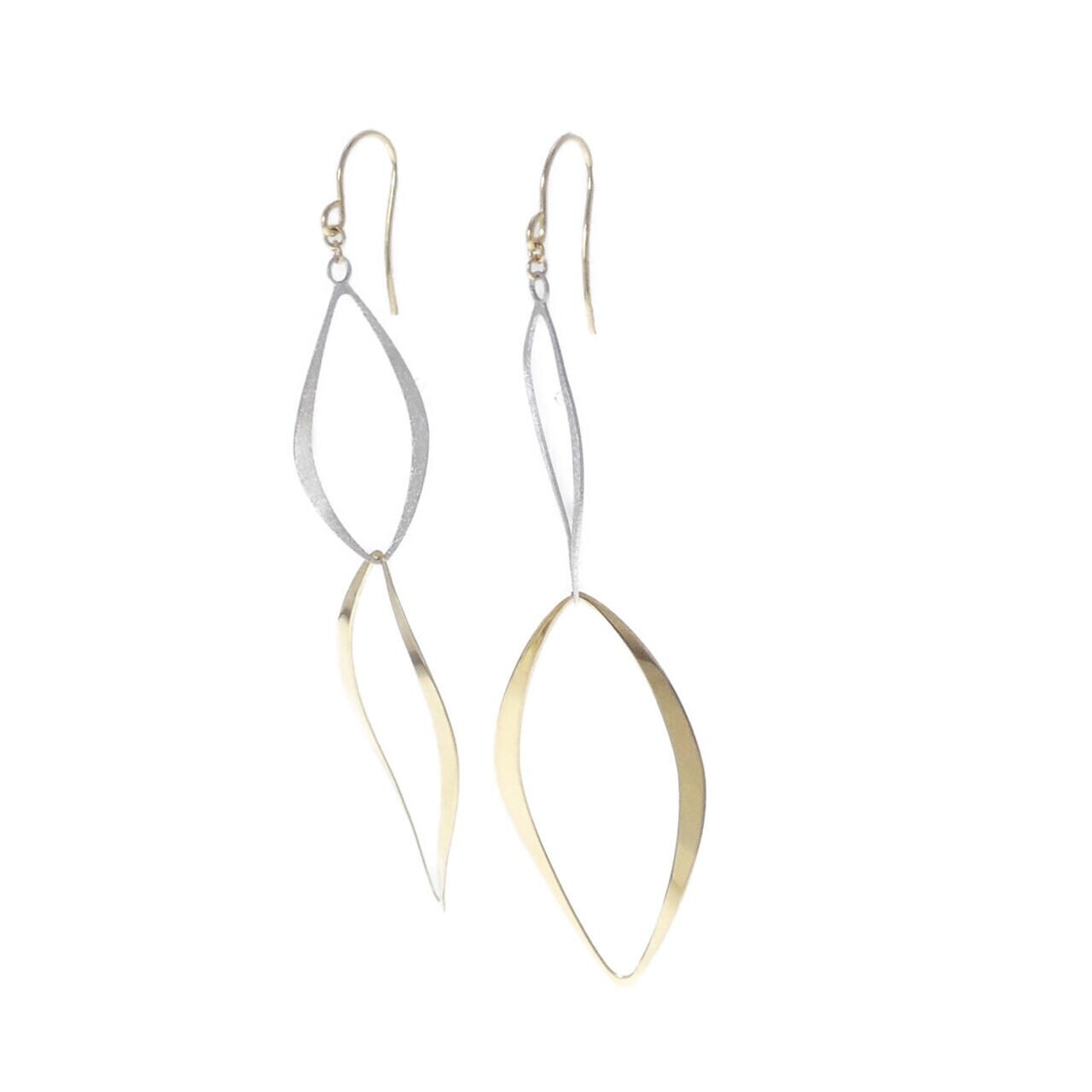 K18YG/K18WG ピアス