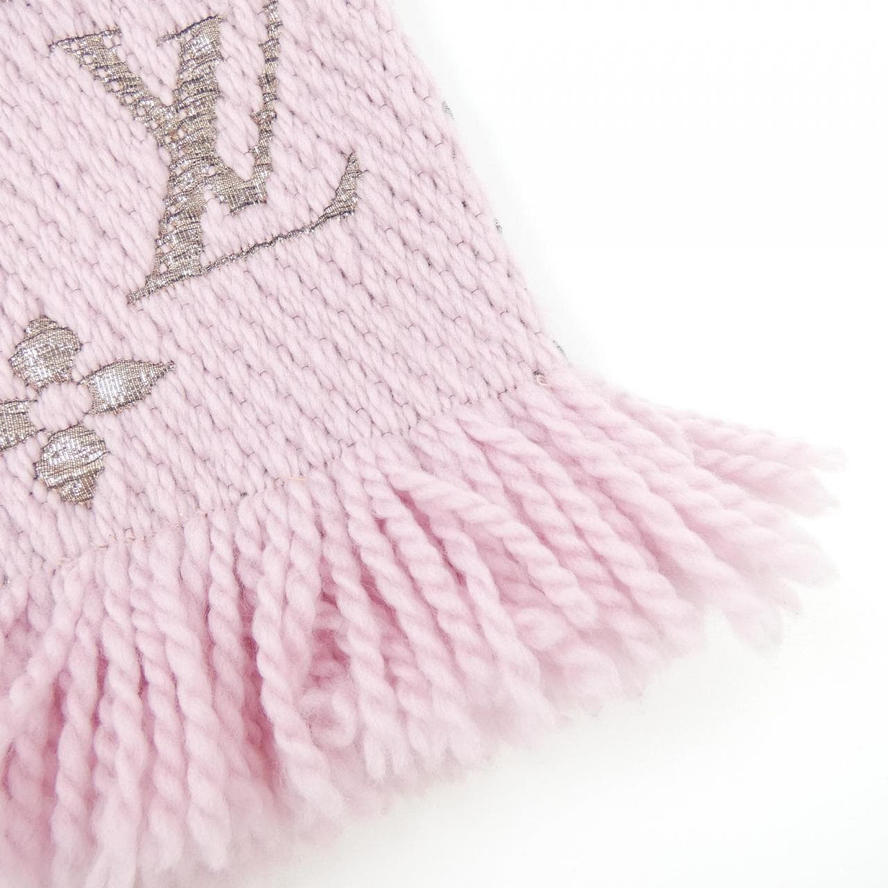 ルイヴィトン LOUIS VUITTON エシャルプ ロゴマニア シャイン M70466 MUFFLER