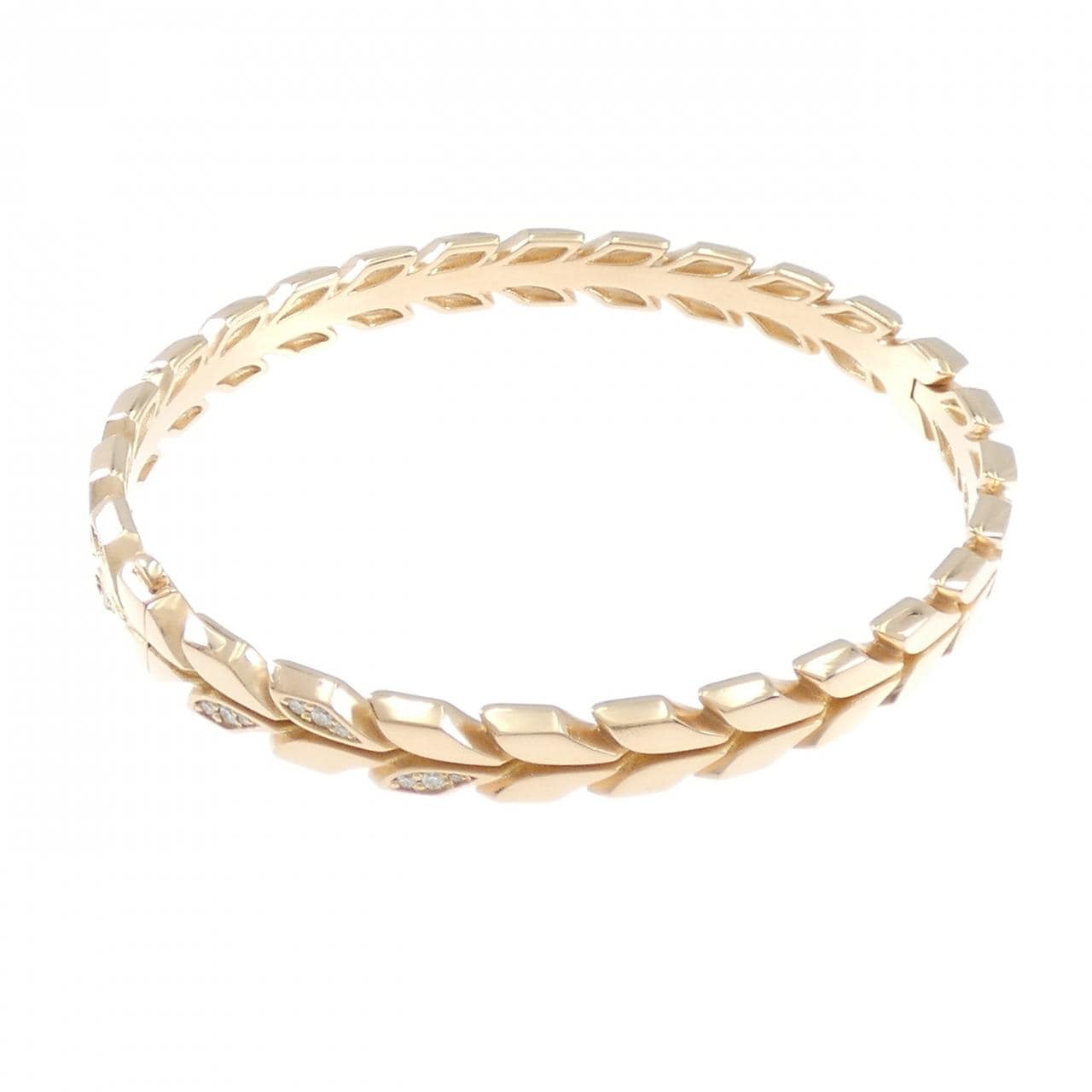 ティファニー ヴァイン ヒンジ バングル 0.46CT