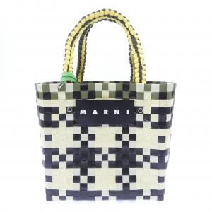 マルニ MARNI MARI MARKET JERSEY HANDLE BASKET SHMH0013A0 BAG